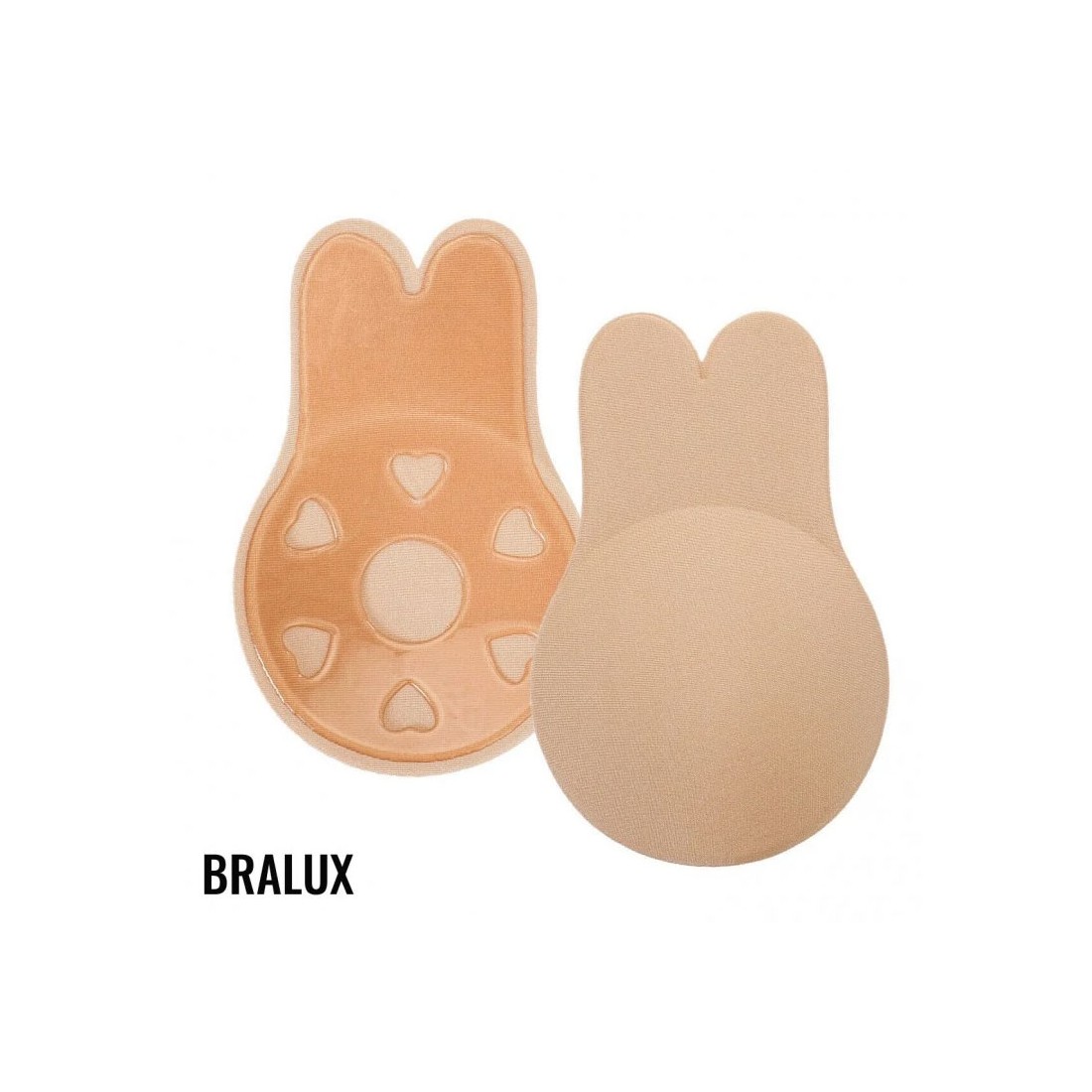 Bralux™ Seamless Fabric Adhesive Breast Lifts - Beige